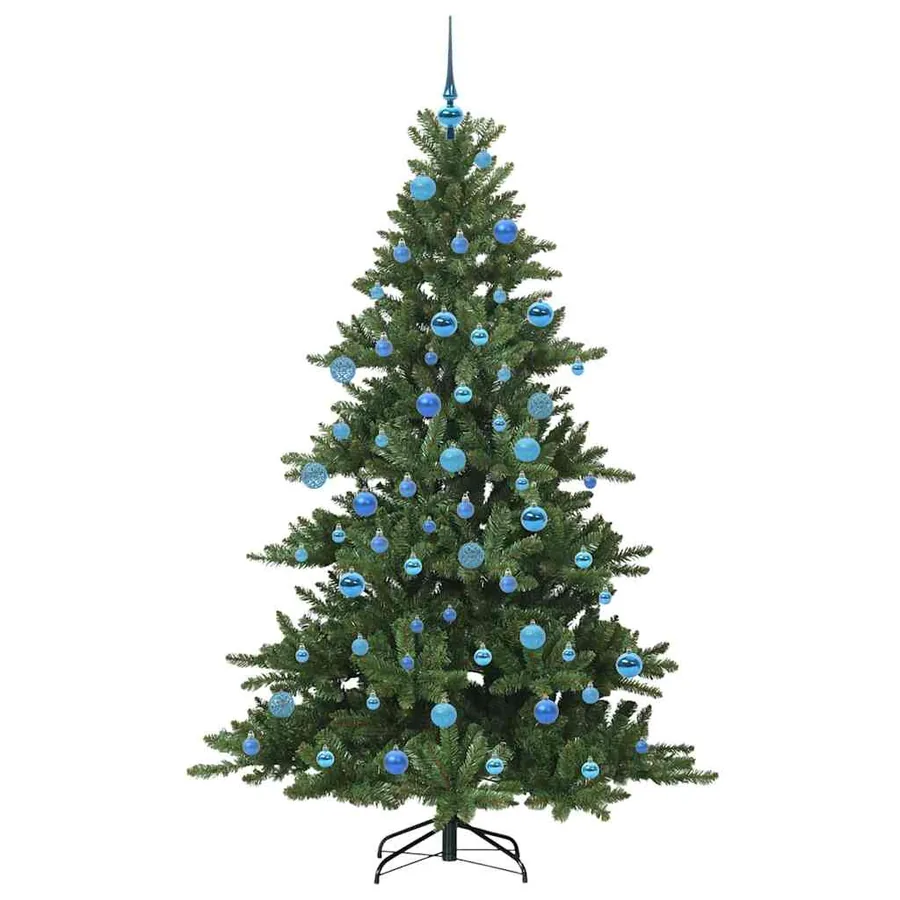 Sapin de Noël Artificiel à Branches Articulées Vert 180 cm - 4