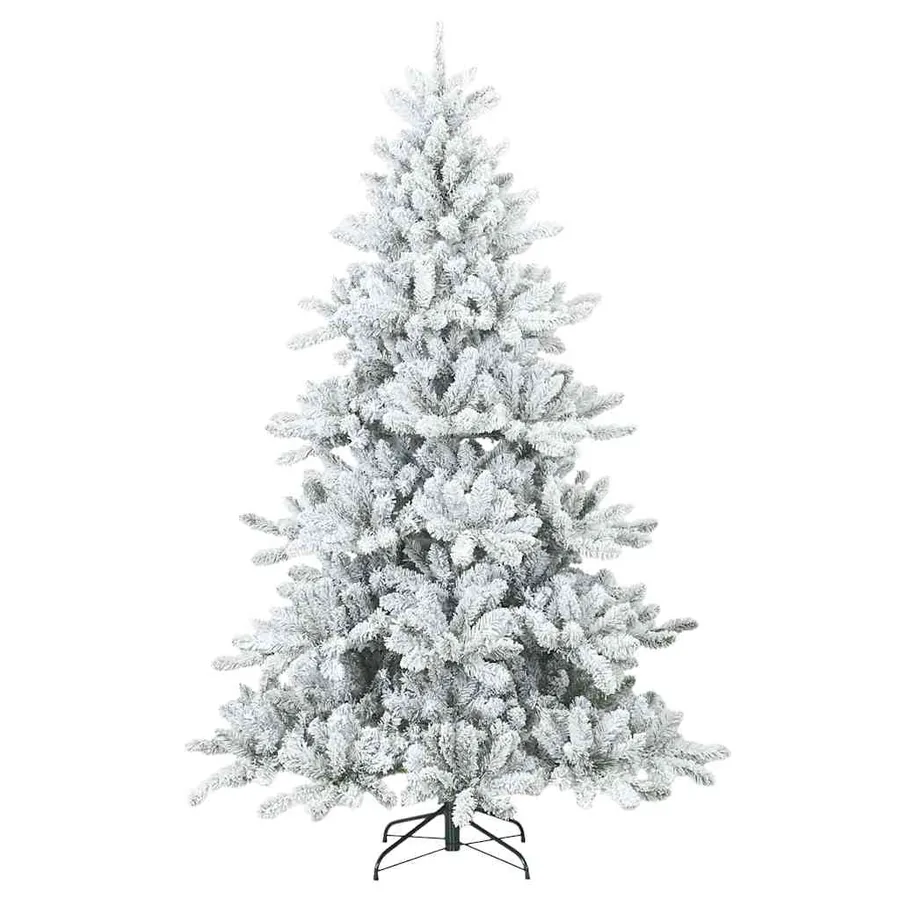 Sapin de Noël Artificiel à Branches Articulées Blanc 180 cm - 5