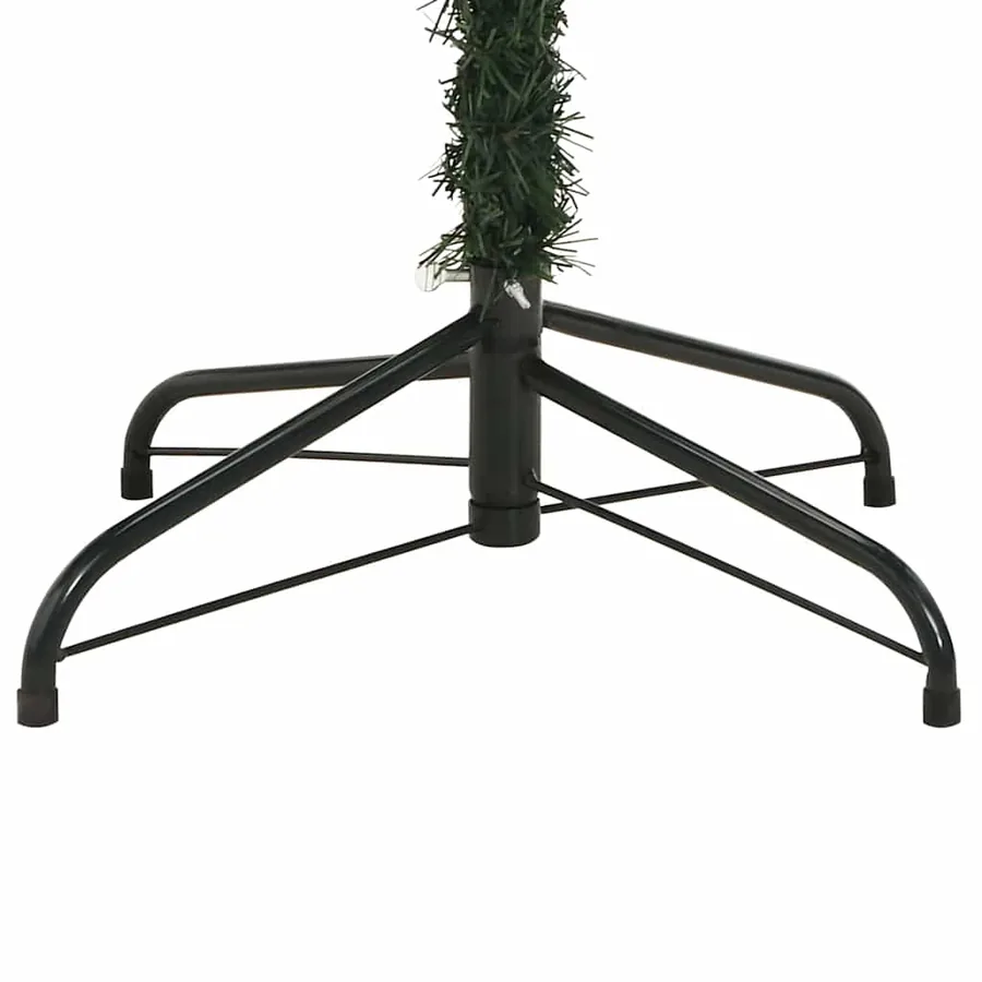 Sapin de Noël artificiel avec branches pliables et cônes 240 cm - 12
