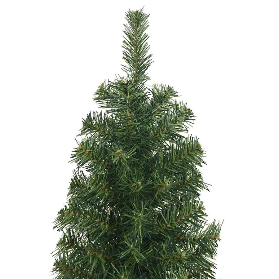 Sapin de Noël artificiel Vert 210 cm PVC et acier et plastique - 11