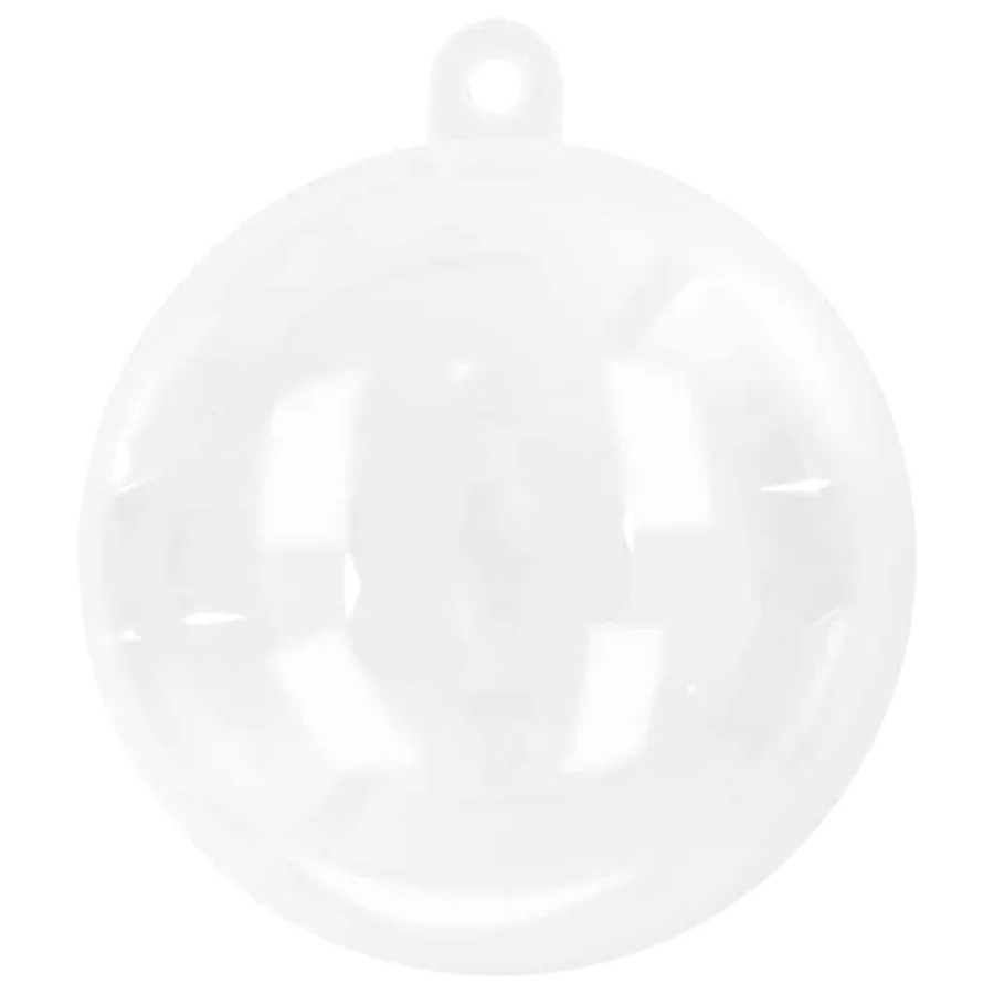 Ensemble de Boules de Noël 200 pcs Transparent Ø 5 cm - 6