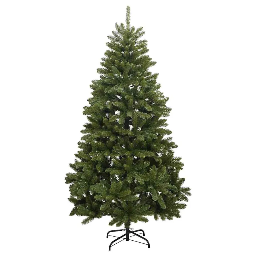 Sapin de Noël artificiel avec 300 LED Vert 240 cm PVC et métal - 5