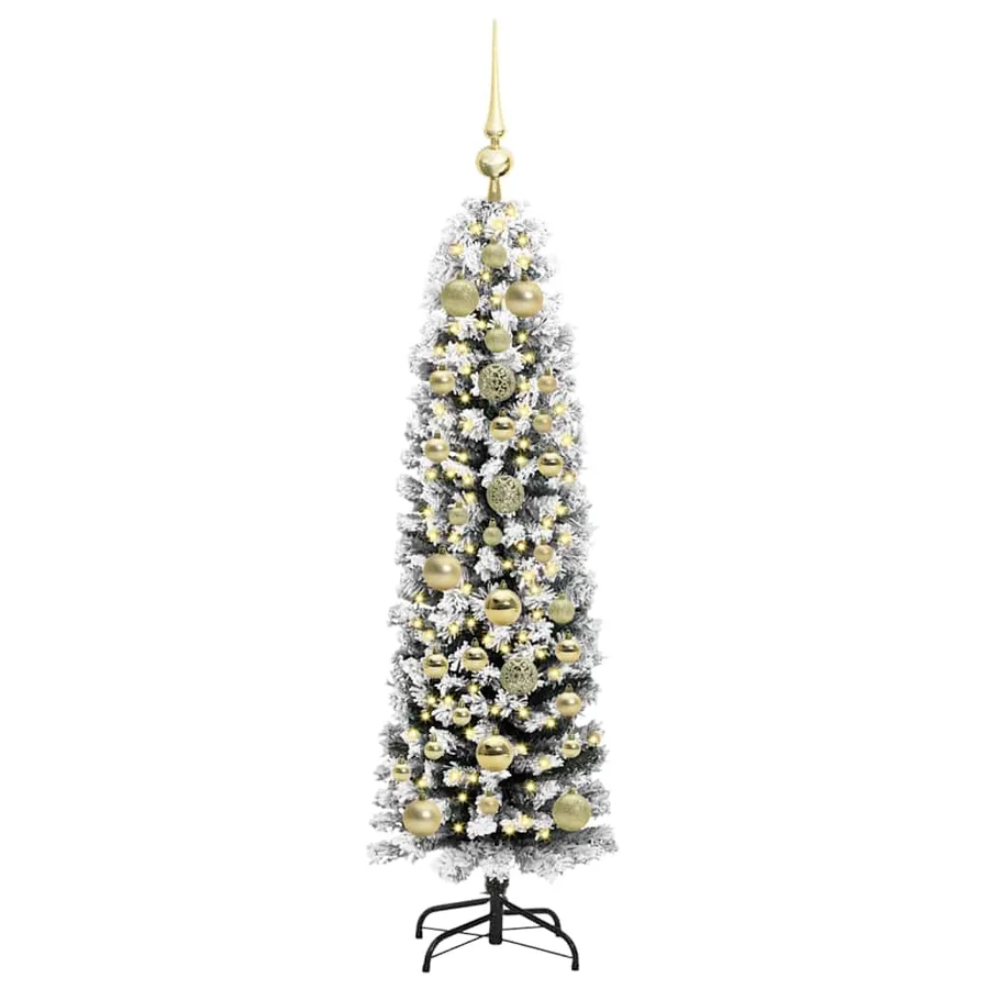 Sapin de Noël artificiel Vert 150 cm PVC et acier et plastique - 3