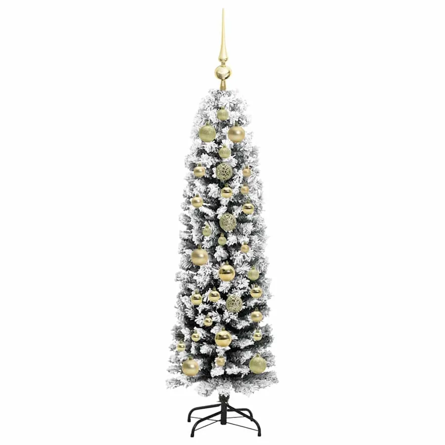 Sapin de Noël artificiel Vert 150 cm PVC et acier et plastique - 4