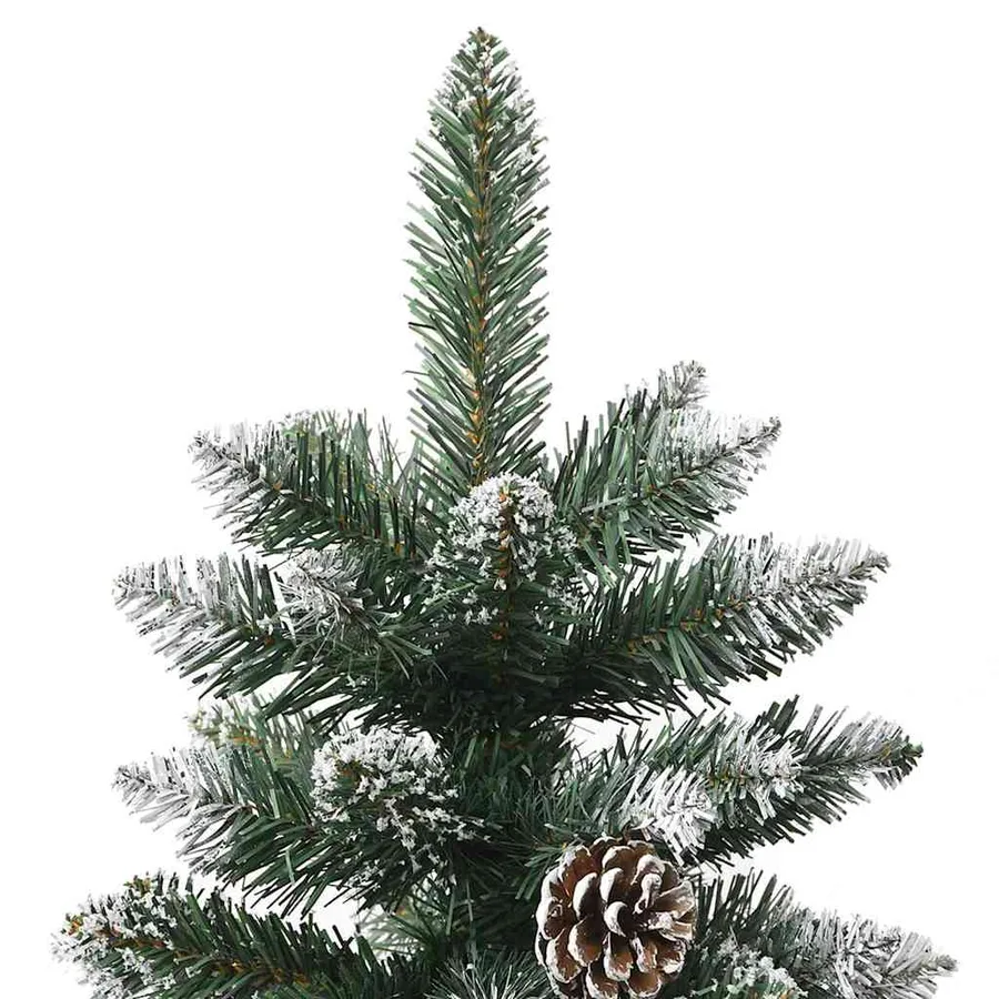 Sapin de Noël artificiel Vert 120 cm PVC, plastique et acier - 11