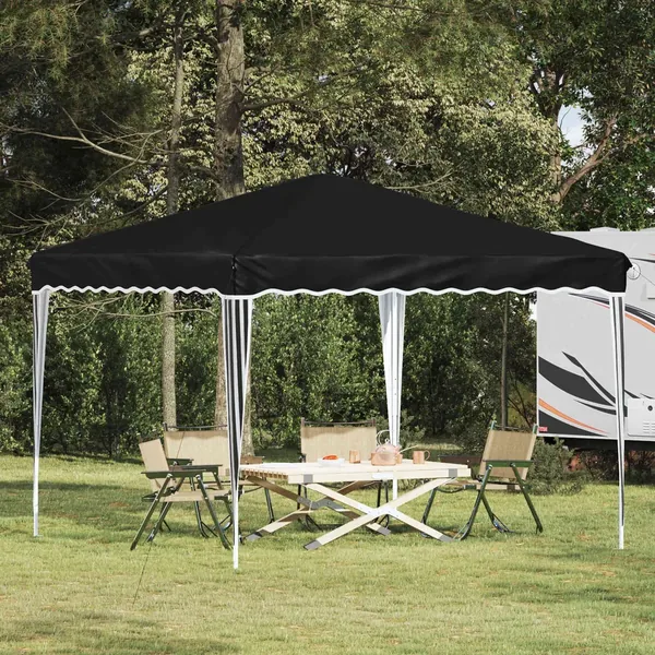 Tente de fête pop-up 288 x 288 x 245 cm Anthracite Tissu Oxford