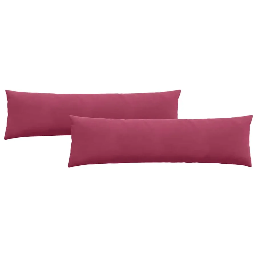 Coussins de canapé 2 pcs Bordeaux 145 x 40 cm - 2