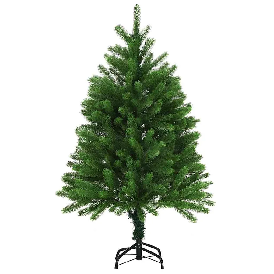 Sapin de Noël avec 150 LED avec support Vert 120 cm PE - 5