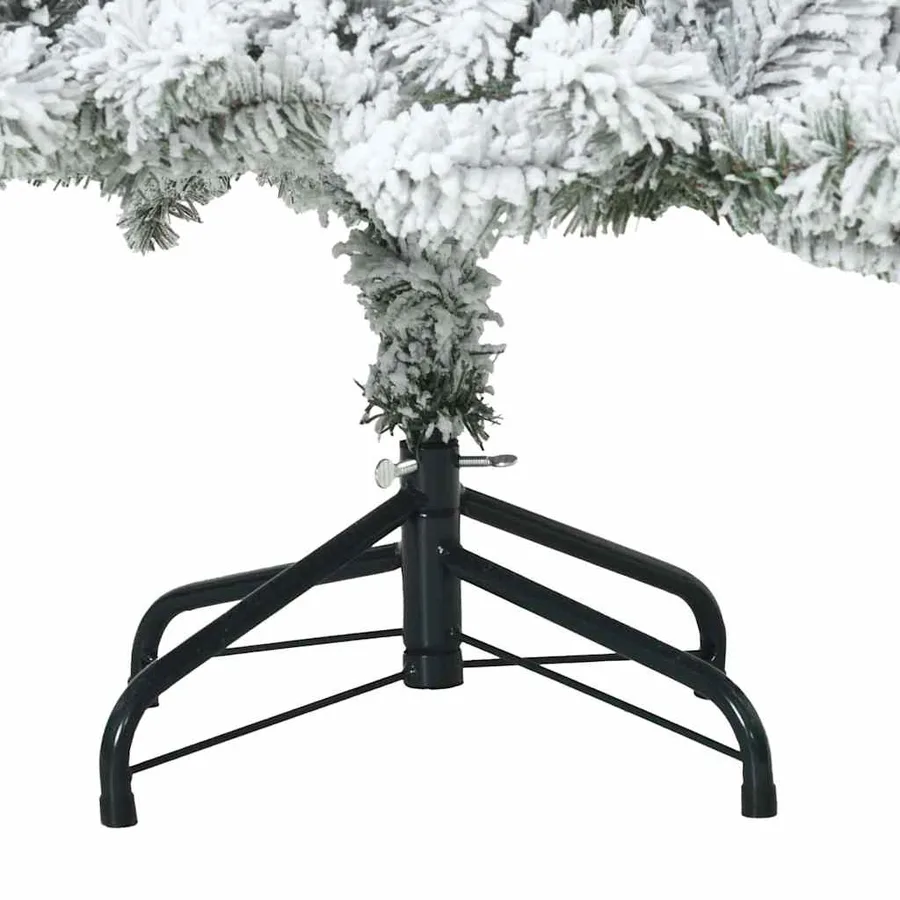 Sapin de Noël Artificiel à Branches Articulées Blanc 150 cm - 14