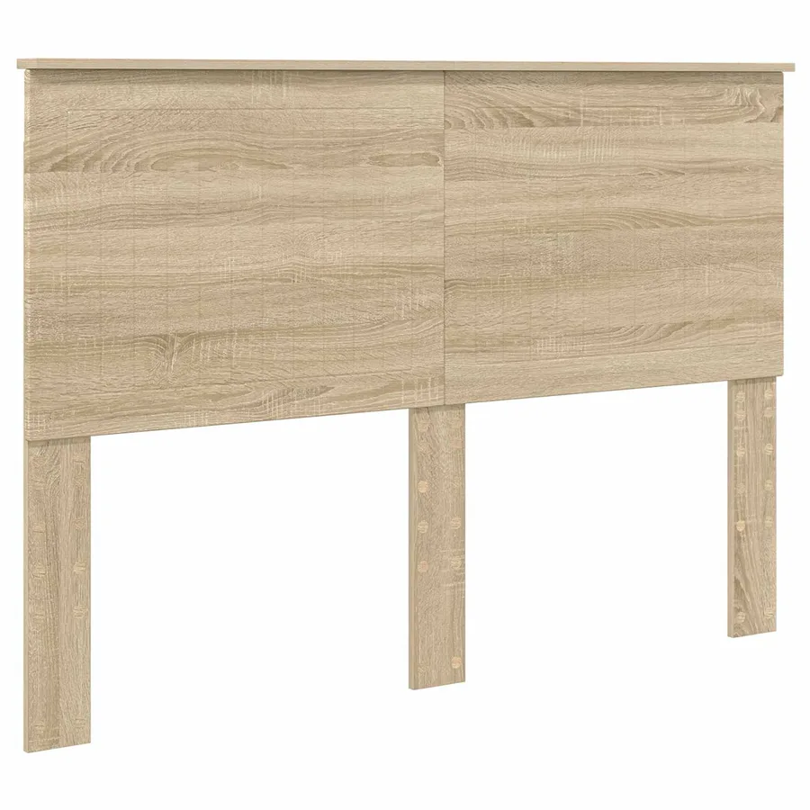 Cadre de lit Chêne Sonoma 140 x 200 cm Bois Ingénierie - 7