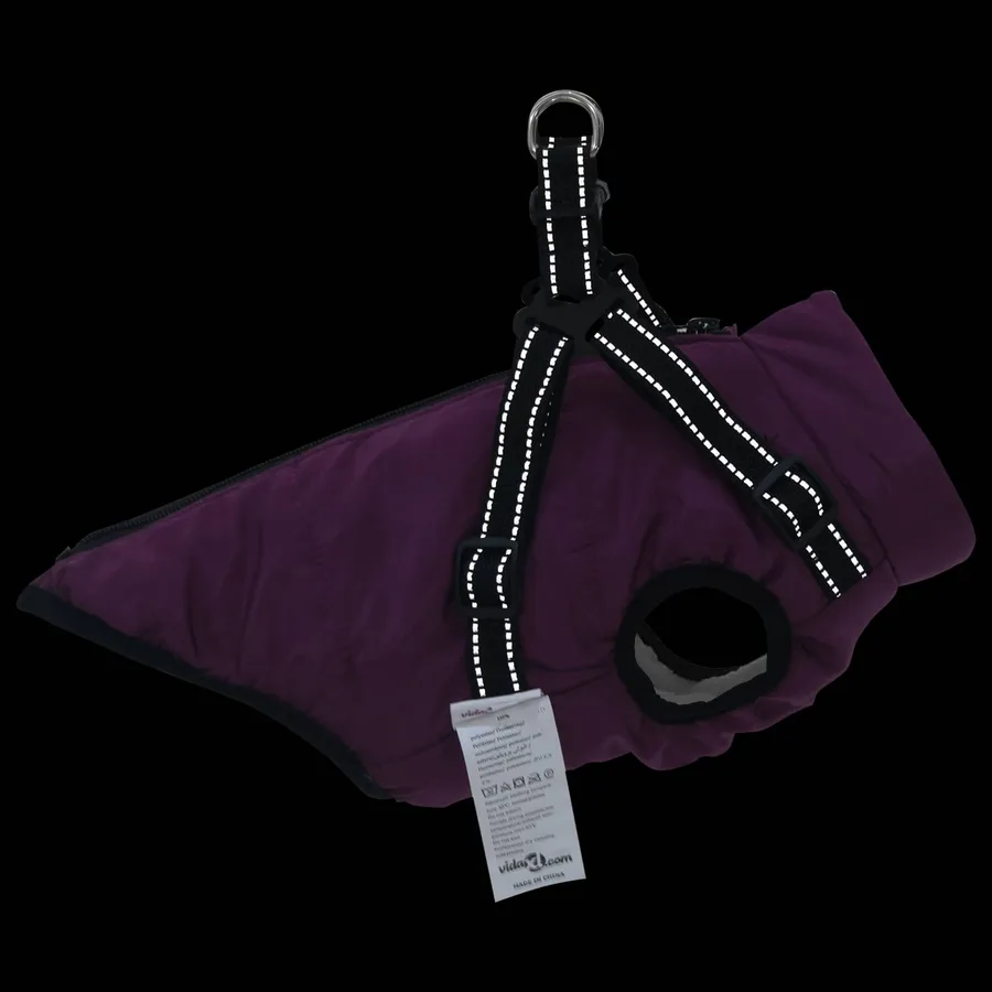 Manteau pour chien Pourpre L40 Fleece et Polyester - 9
