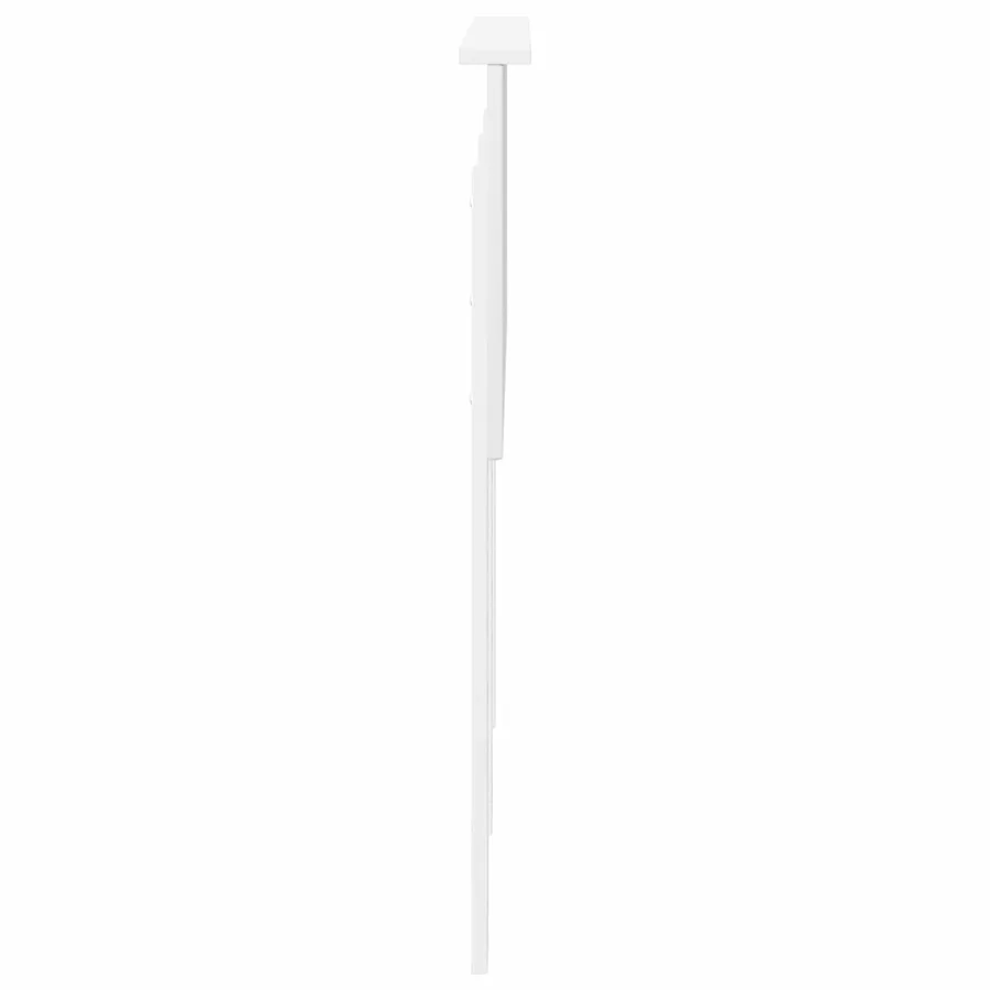 Tête de lit Blanc Bois d'ingénierie - 5