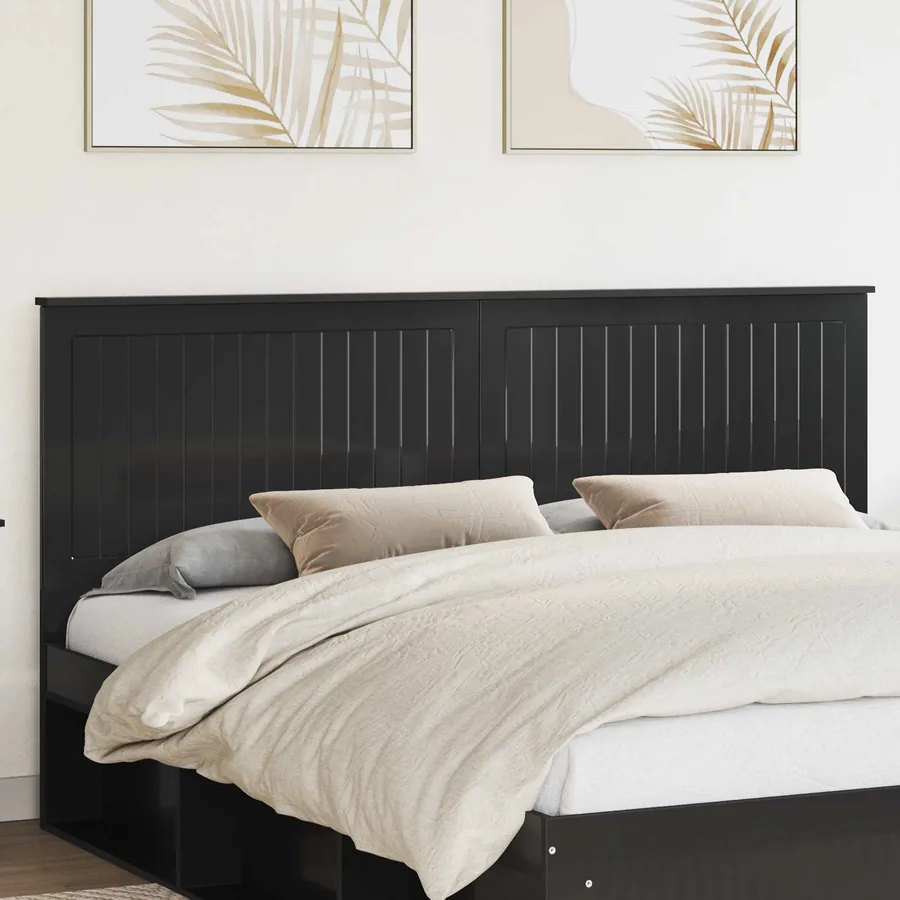 Tête de lit Chêne noir 180 cm Bois d'ingénierie
