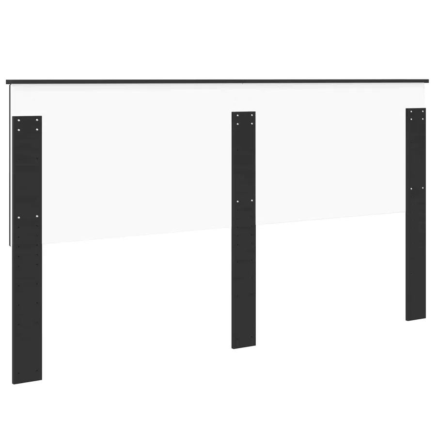 Tête de lit Chêne noir 180 cm Bois d'ingénierie - 6