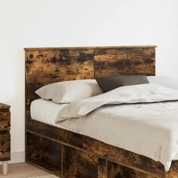 Tête de lit Chêne fumé Bois d'ingénierie