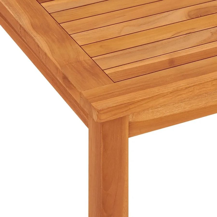 Ensemble à manger de jardin 5pcs Bois de teck massif - 8