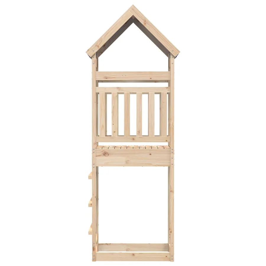 Tour de jeu Marron 52,5 x 85 x 265 cm Pin massif - 3