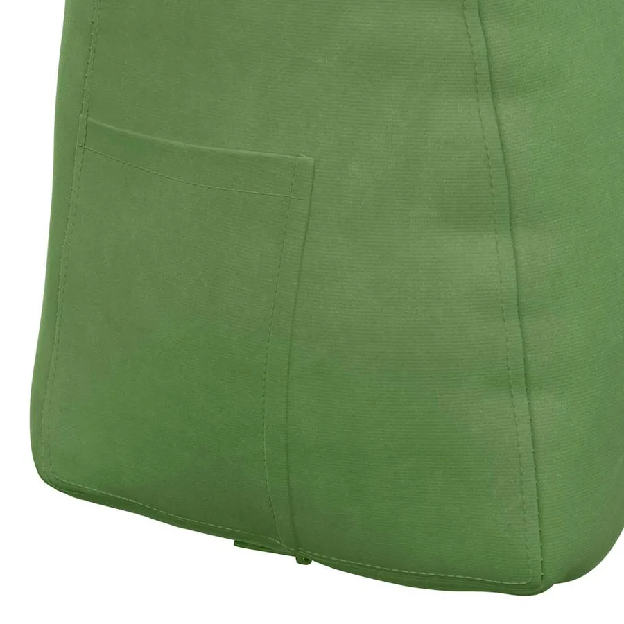 Coussin de Dos Vert clair 60 x 24 x 50 cm Velours - 9