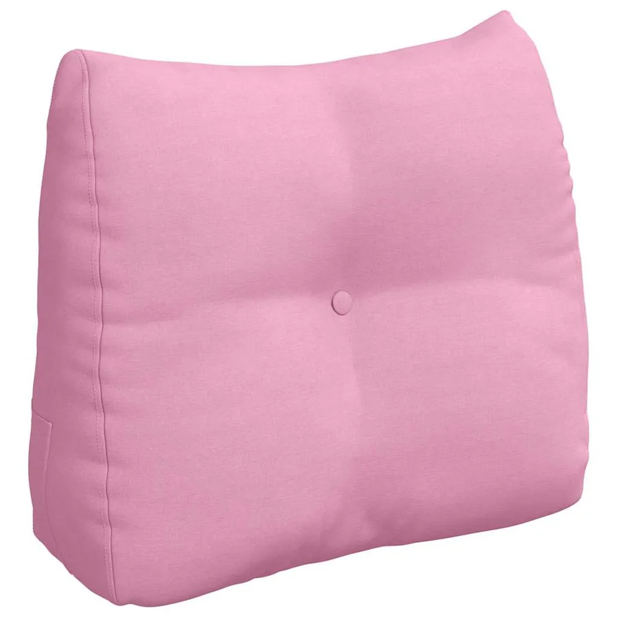 Coussin de Dos Rose 60 x 24 x 50 cm tissu - 2