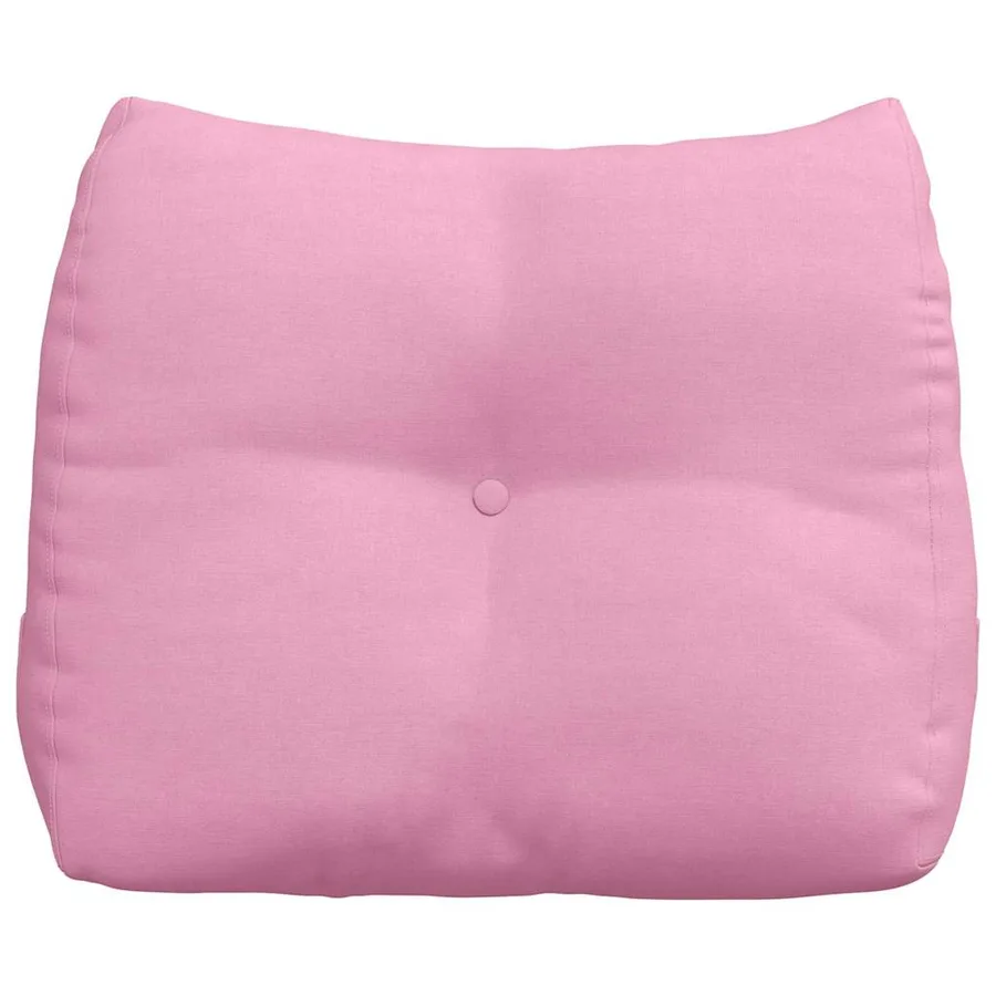 Coussin de Dos Rose 60 x 24 x 50 cm tissu - 6