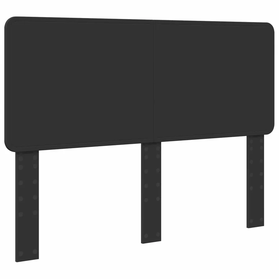 Cadre de lit Noir 140 x 200 cm Bois de pin massif - 6