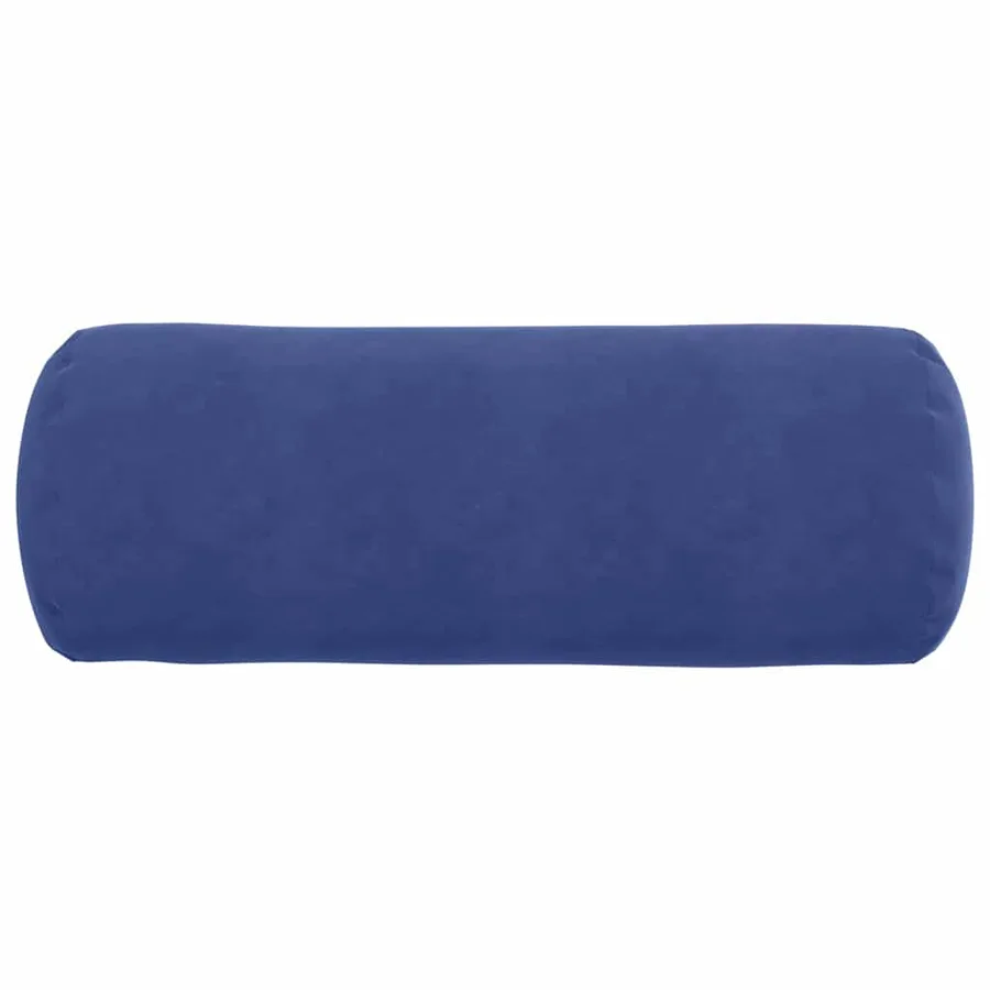 Coussins d'accent 2 pcs Bleu police Ø 25 x 70 cm - 6