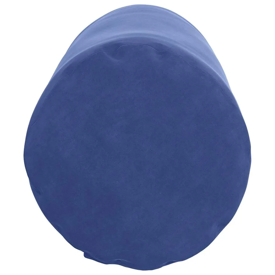 Coussins d'accent 2 pcs Bleu police Ø 25 x 70 cm - 7