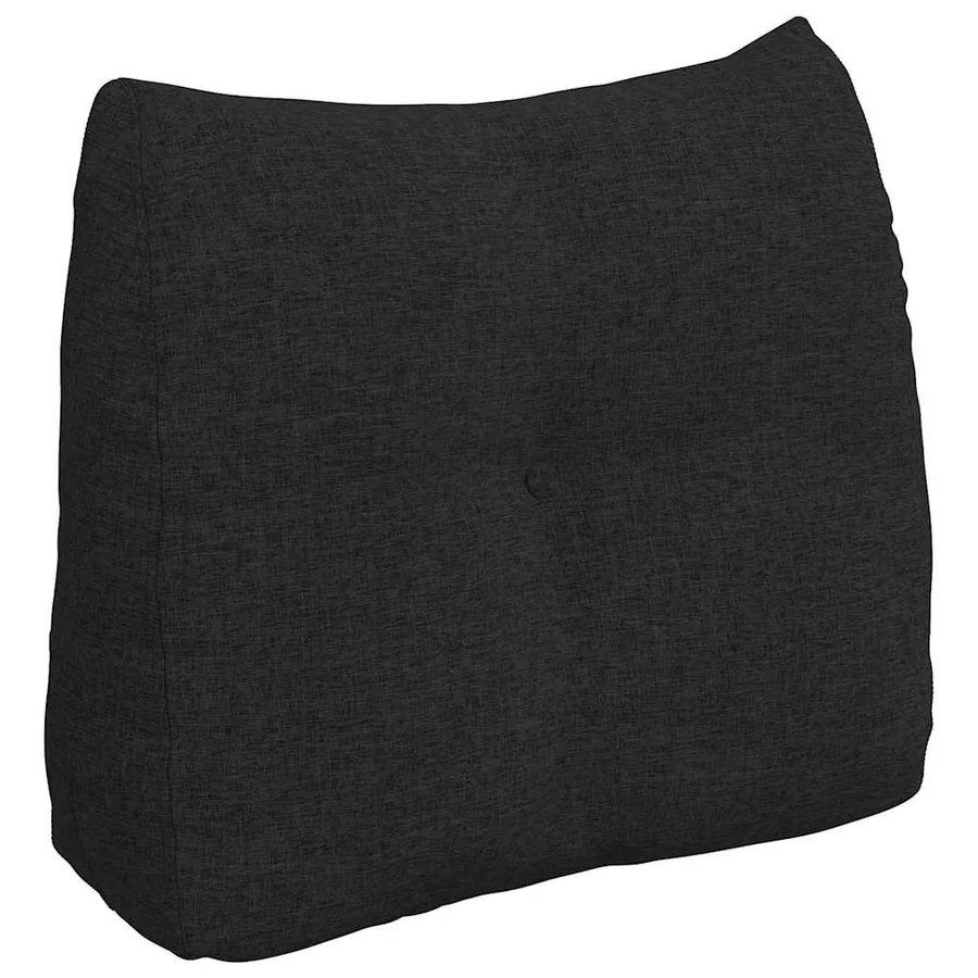 Coussin de Dos Noir 60 x 24 x 50 cm tissu - 2