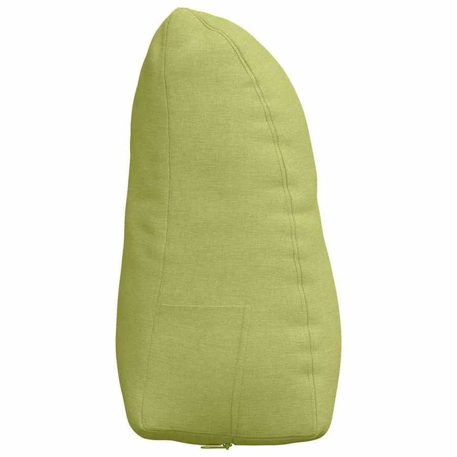 Coussin de Dos Vert clair 45 x 24 x 50 cm tissu - 7