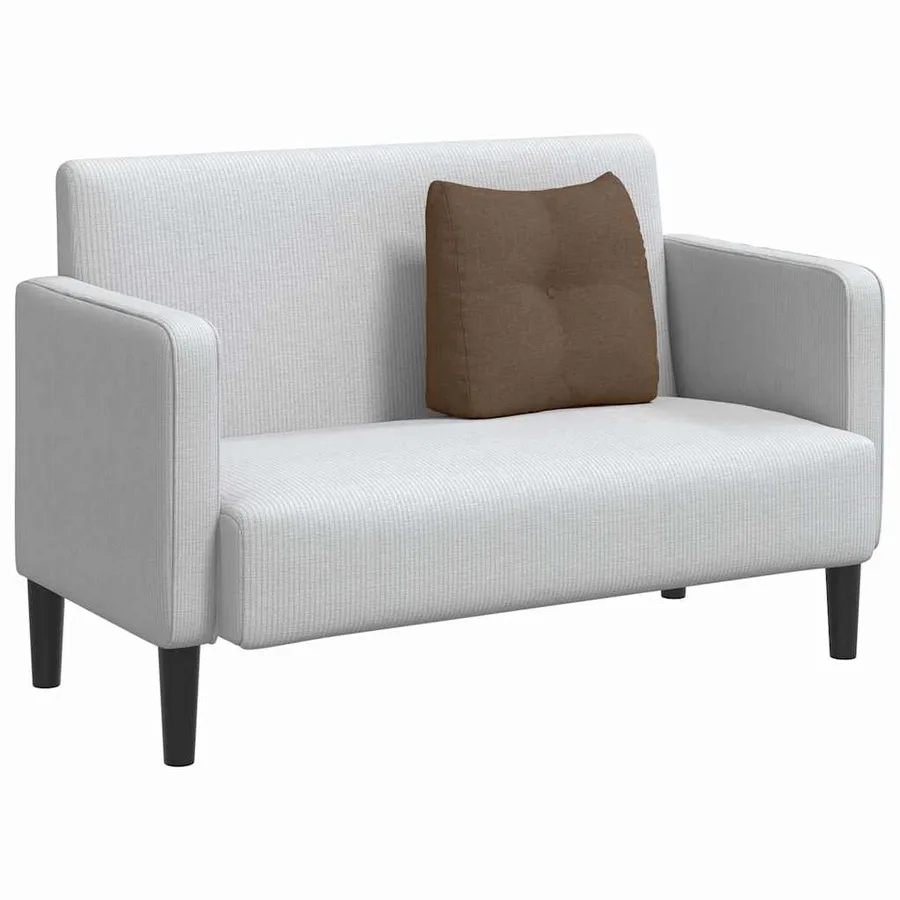 Coussin de Dos Marron 45 x 24 x 50 cm tissu - 3