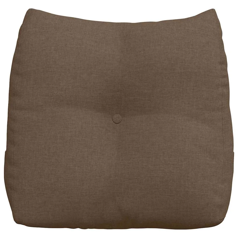 Coussin de Dos Marron 45 x 24 x 50 cm tissu - 6