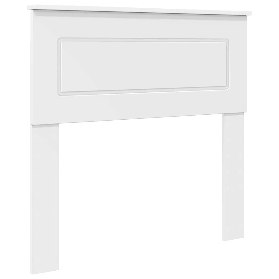 Tête de lit Blanc Bois d'ingénierie - 2