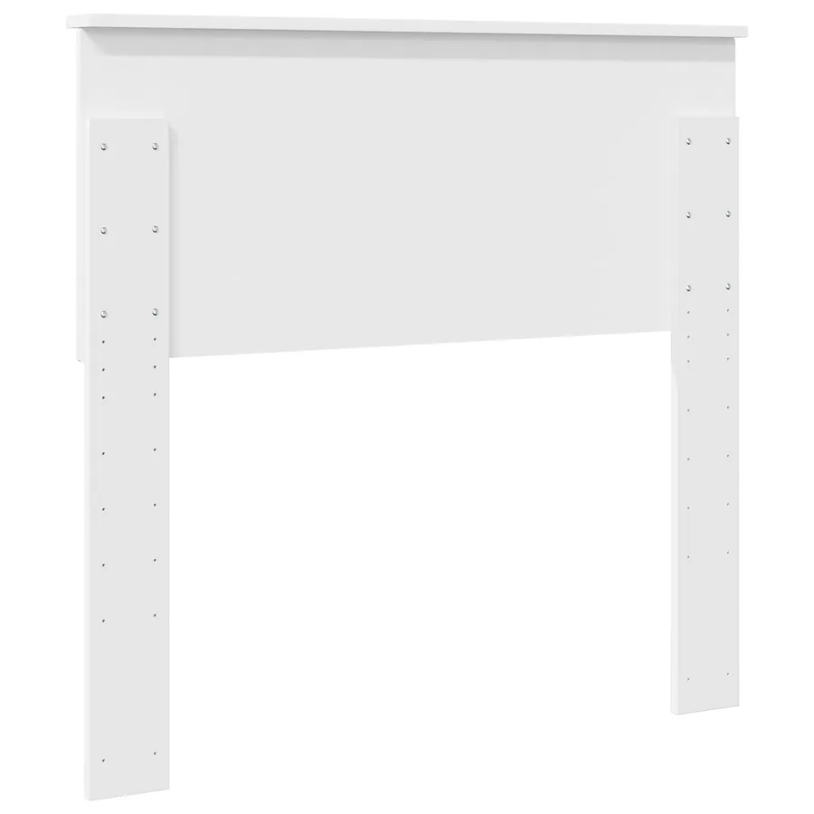 Tête de lit Blanc Bois d'ingénierie - 6