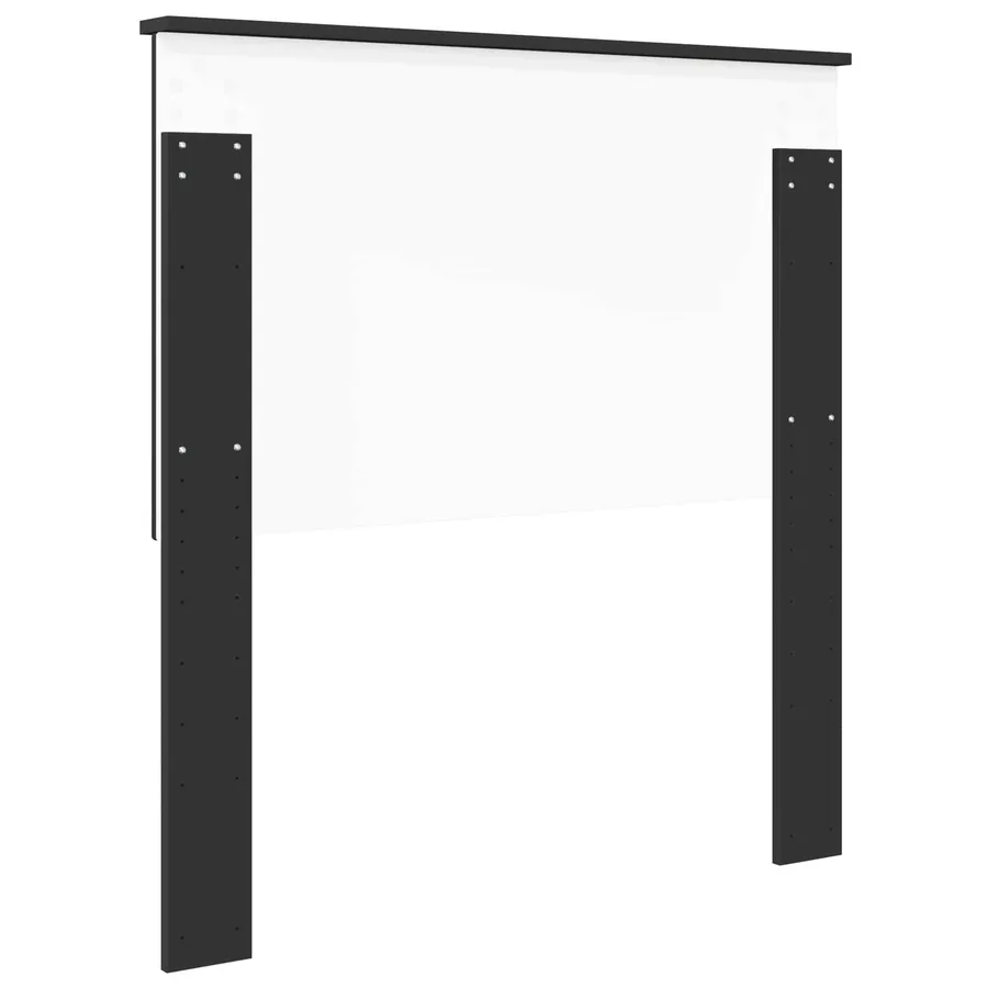 Tête de lit avec tête de lit Chêne noir 90 cm Bois d'ingénierie - 6