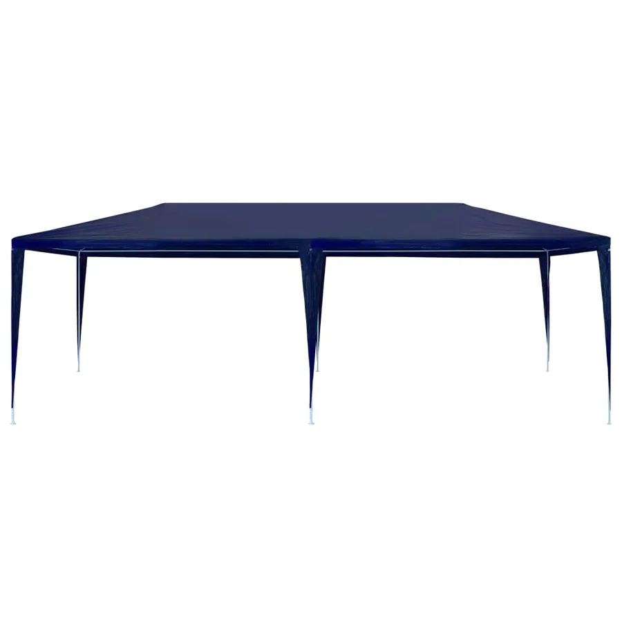 Tente de réception 3x6 m PE Bleu - 2