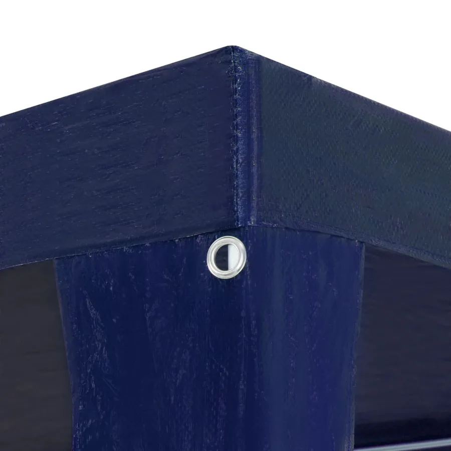 Tente de réception 3x6 m PE Bleu - 5