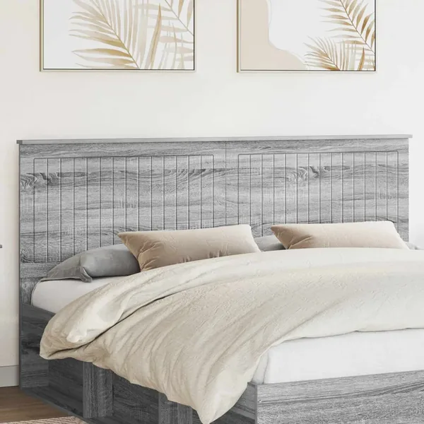 Tête de lit Gris Sonoma 180 cm Bois d'ingénierie