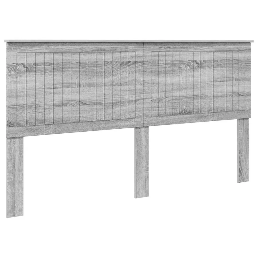 Tête de lit Gris Sonoma 180 cm Bois d'ingénierie - 2