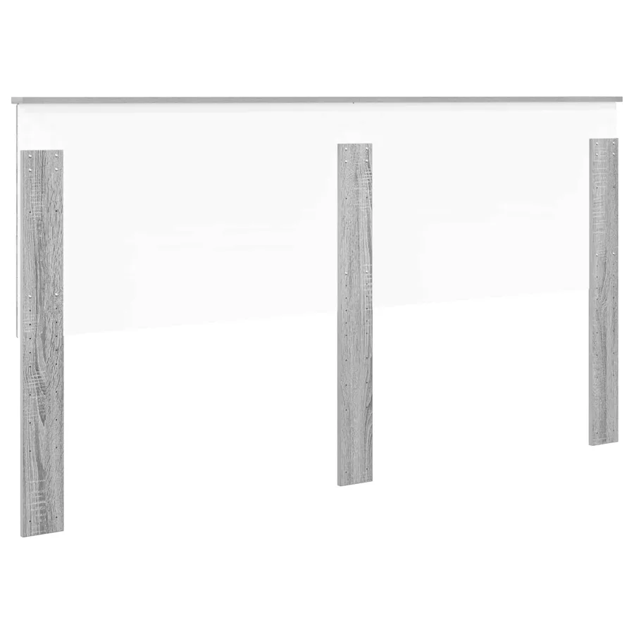 Tête de lit Gris Sonoma 180 cm Bois d'ingénierie - 6