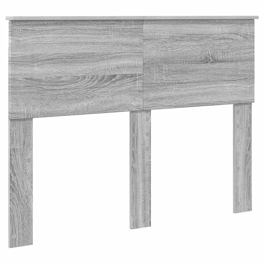 Cadre de lit Gris Sonoma 120 x 200 cm Bois d'ingénierie - 7