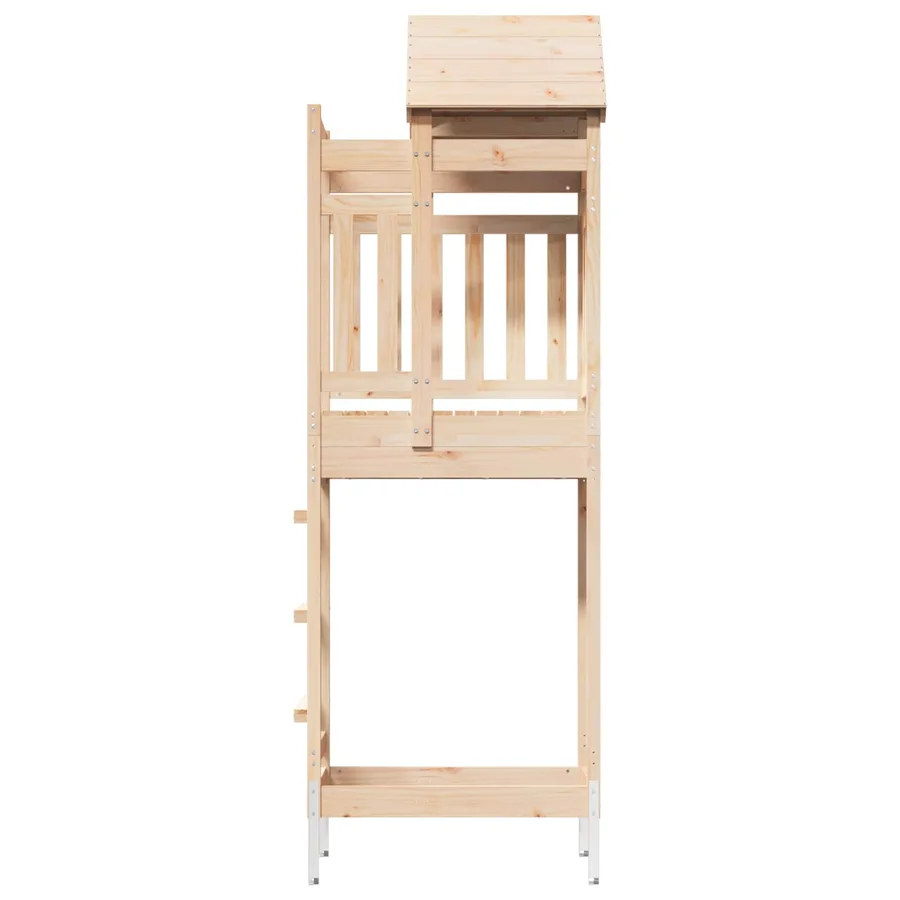 Tour de jeu Marron 52,5 x 85 x 238 cm Pin massif - 3