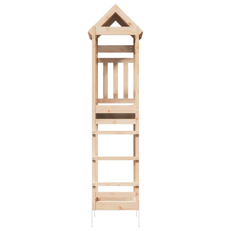 Tour de jeu Marron 52,5 x 85 x 238 cm Pin massif - 4