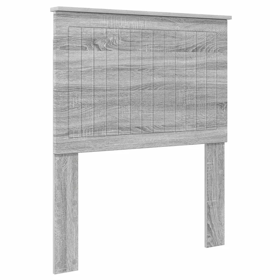 Tête de lit Gris Sonoma 80 cm Bois d'ingénierie - 2