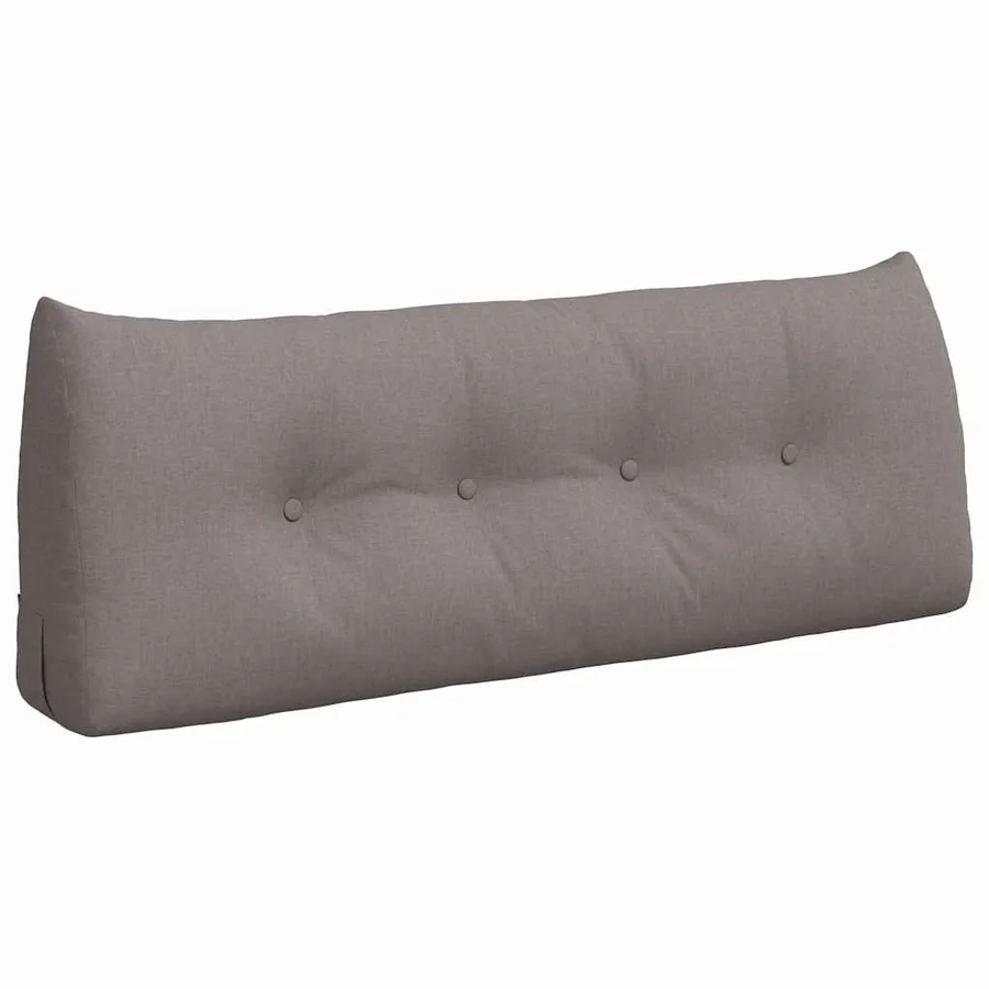 Coussin de Dos Taupe 120 x 24 x 50 cm tissu - 2