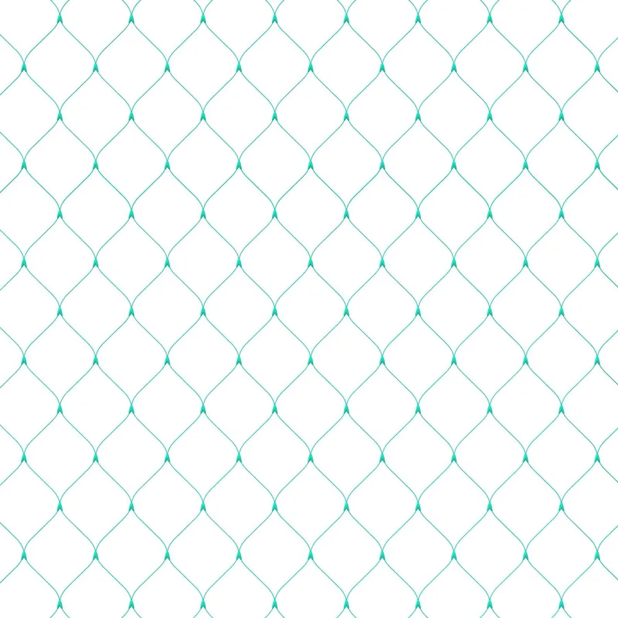 Filet de protection pour oiseaux Vert 4 x 5 m Polyéthylène - 4