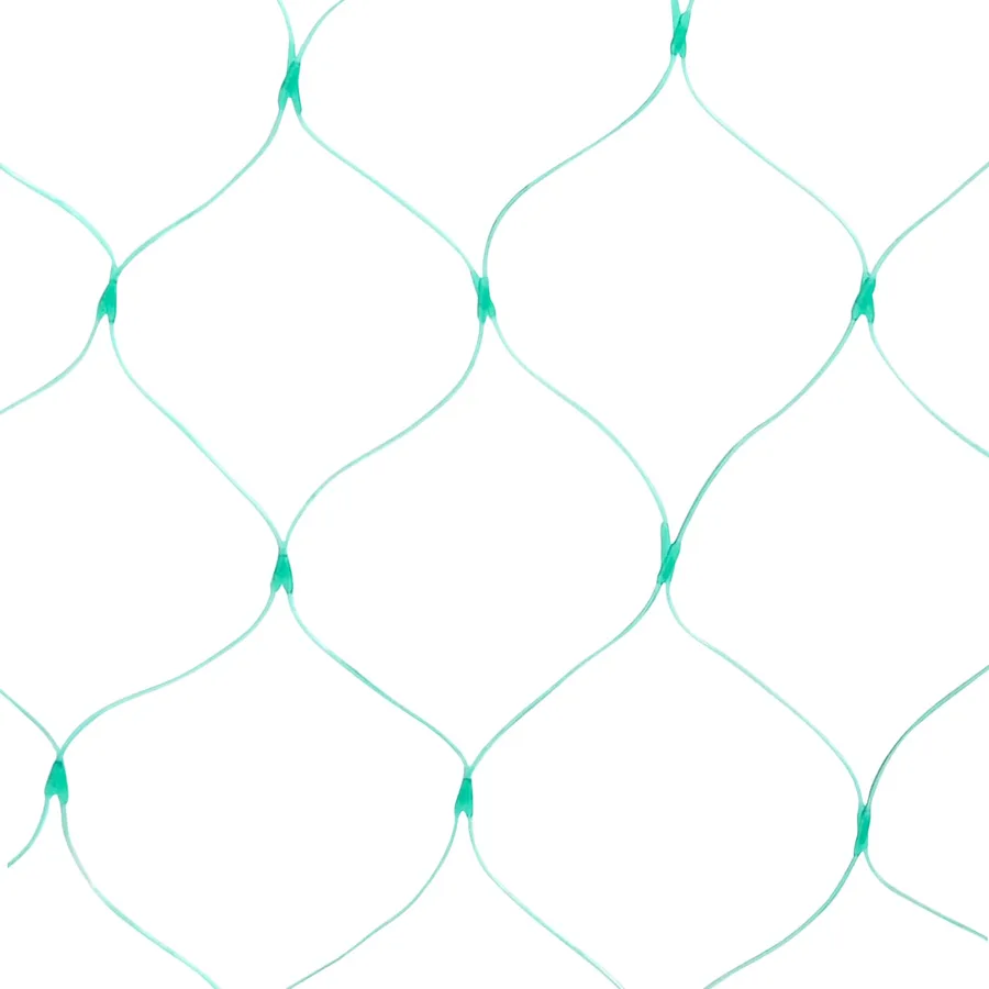 Filet de protection pour oiseaux Vert 4 x 5 m Polyéthylène - 6