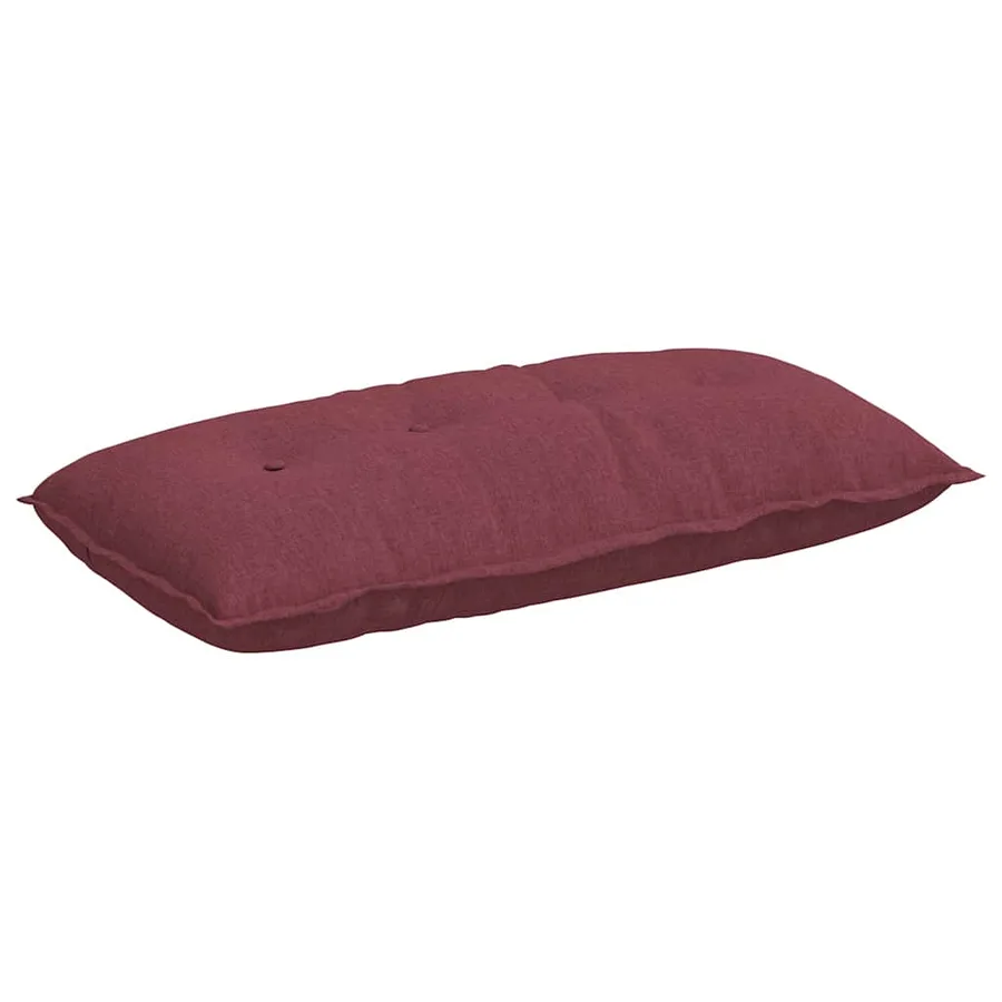 Coussin de Dos Bordeaux 100 x 19 x 50 cm tissu - 2