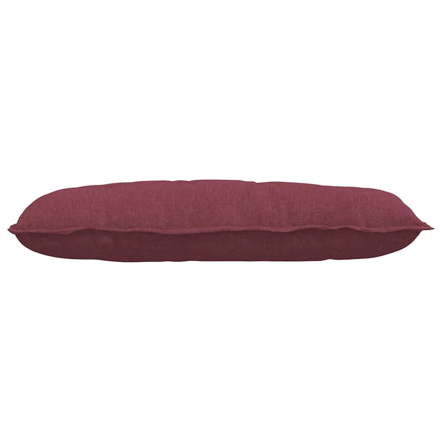 Coussin de Dos Bordeaux 100 x 19 x 50 cm tissu - 5