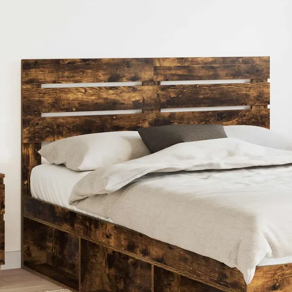 Tête de lit Chêne fumé Bois d'ingénierie