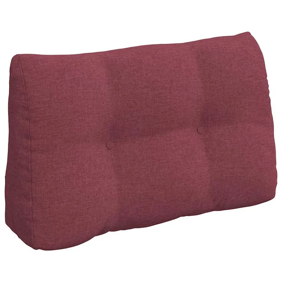 Coussin de Dos Bordeaux 80 x 24 x 50 cm tissu - 2